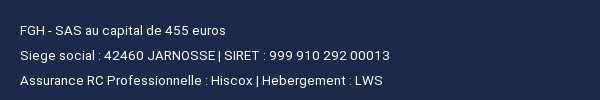 Informations légales FGH